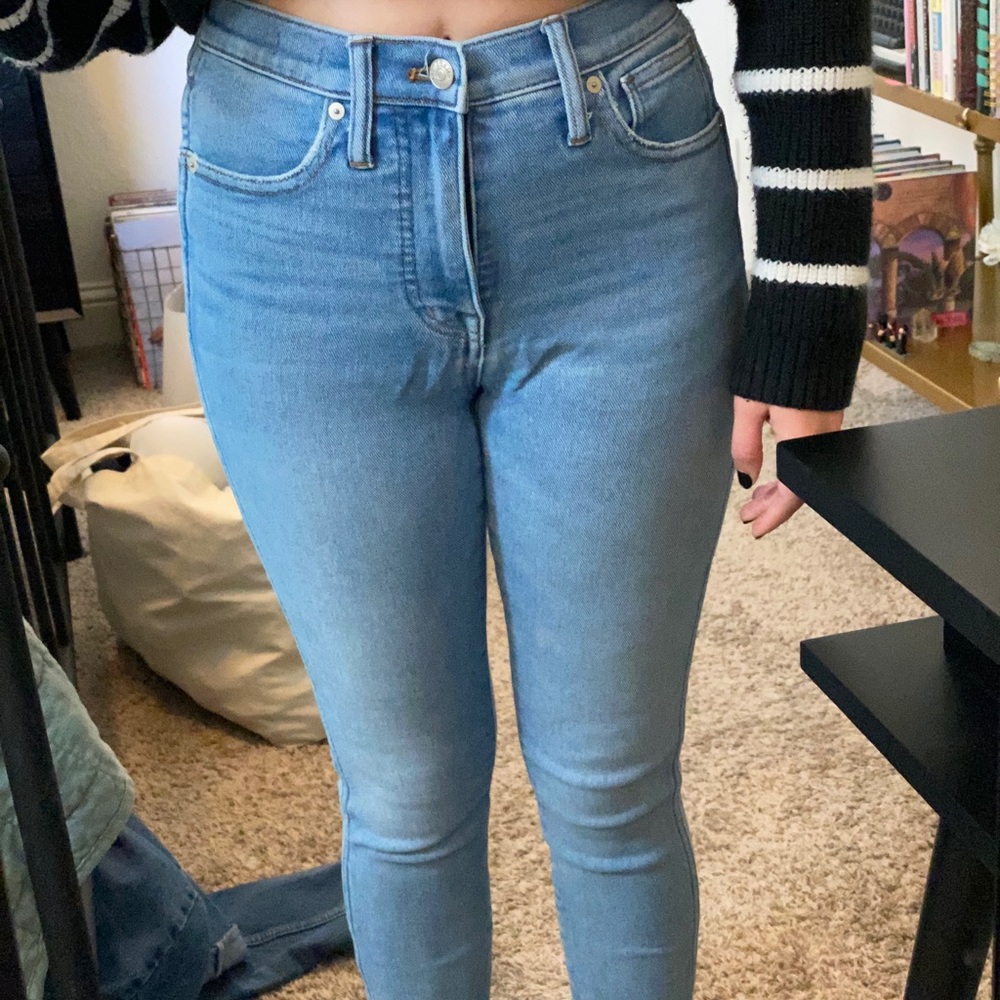 10” High Rise Skinny Jeans [Madewell]